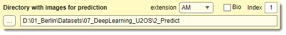 Prediction directory panel