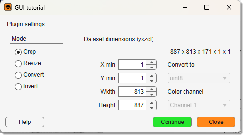 GuiTutorialBatch plugin