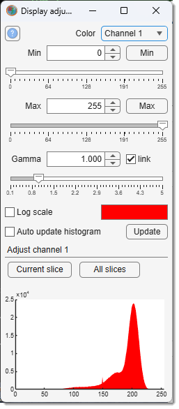 Adjust Display Window