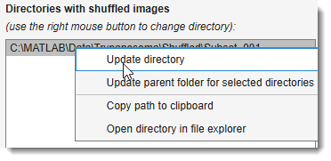 Additional options to correct directories