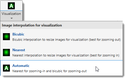 Image Ribbon Tab -> invert image