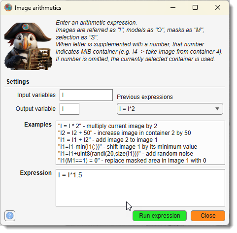 Image Arithmetics