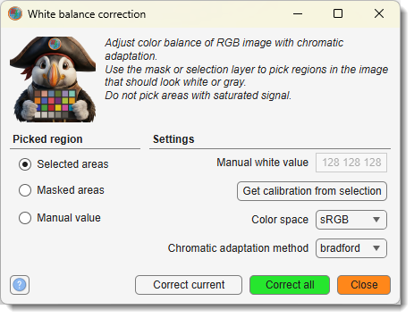 White Balance Correction