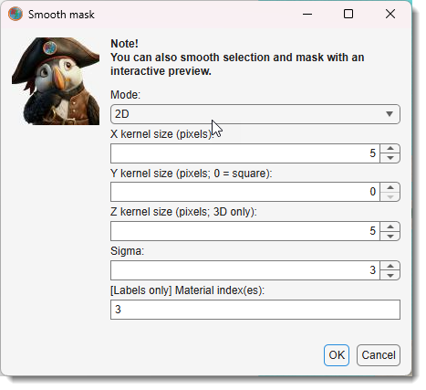 Smooth selection