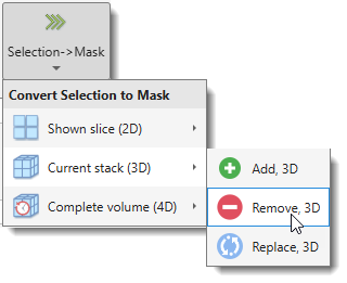 Selection→Mask
