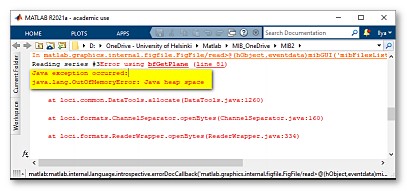 java.lang.OutOfMemoryError: Java heap space