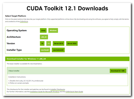 Select suitable CUDA configuration